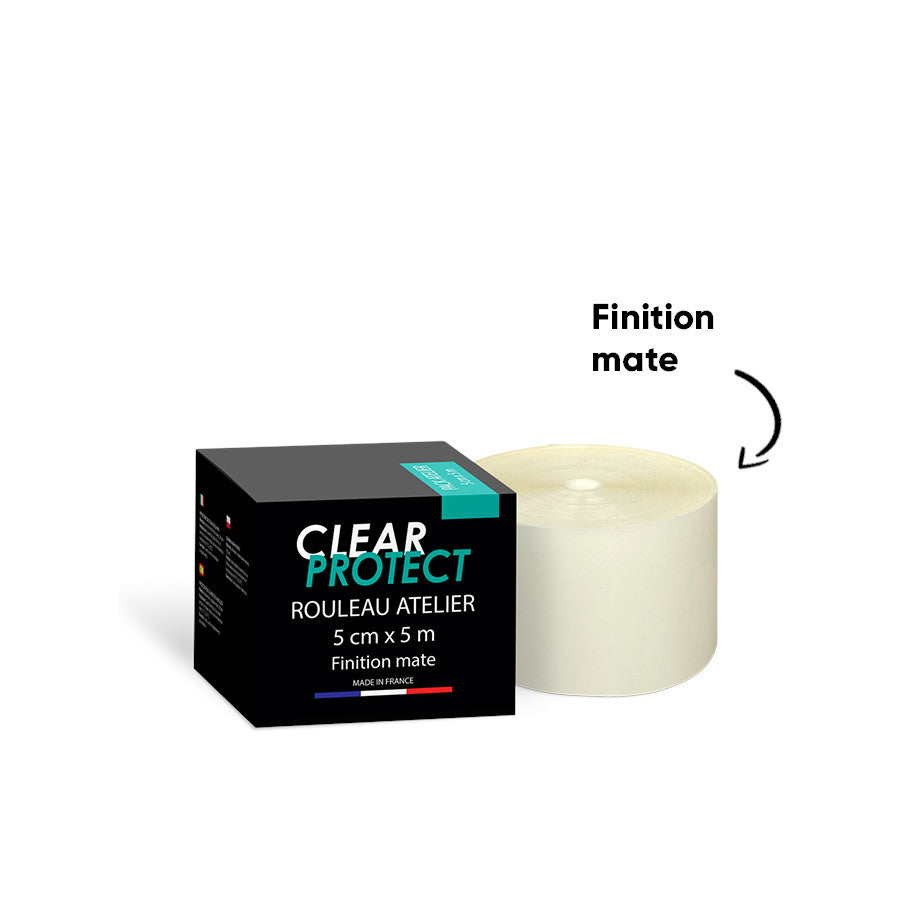 PROTECTION CADRE CLEARPROTECT PACK ATELIER FINITION MATE (ROULEAU 5M X5CM)