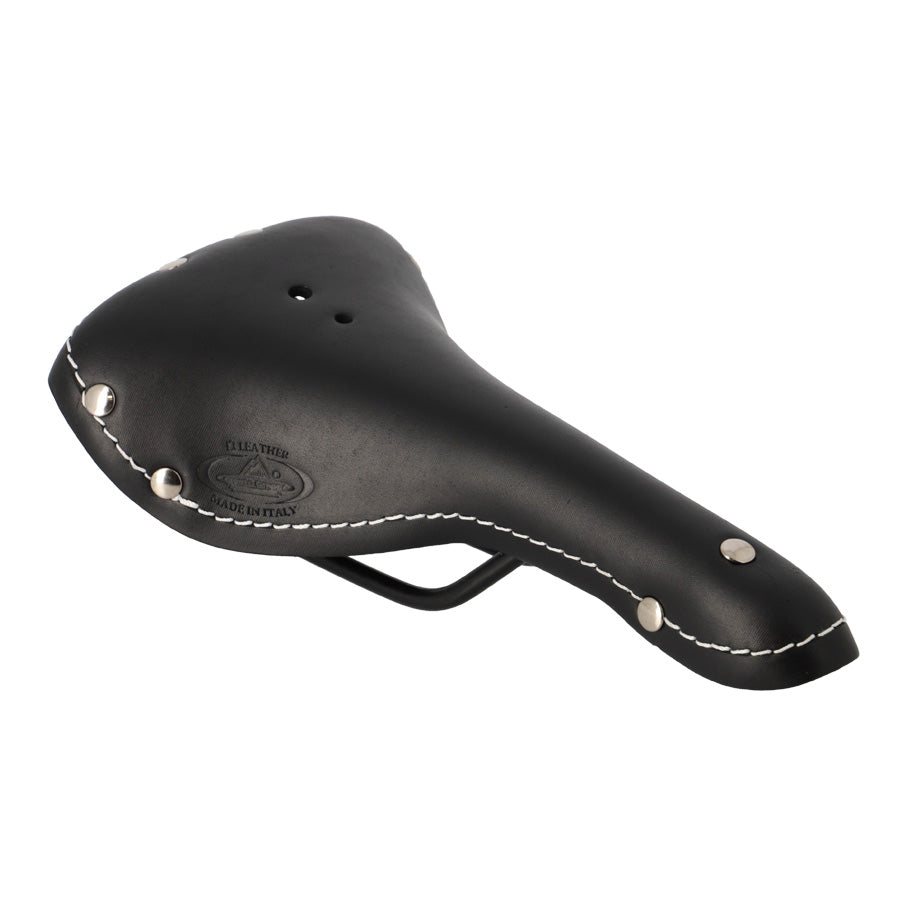 SELLE ROUTE/VILLE MONTE GRAPPA 1975OLD SPORTING CUIR NOIR