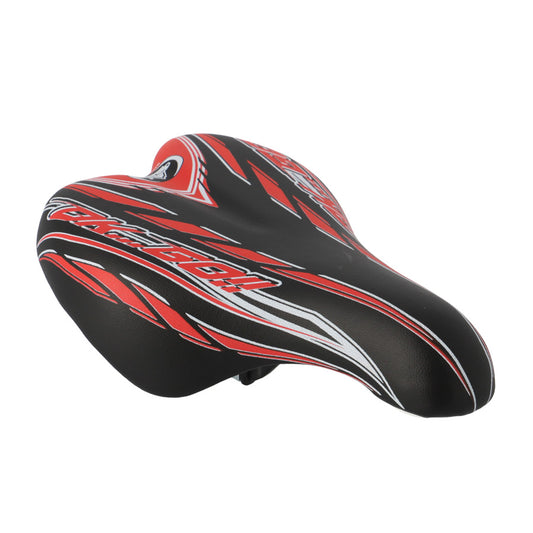 SELLE ENFANT KID 14/16 POUCES MONTEGRAPPA 995 OK GO NOIR/ROUGE AVEC C HARIOT DE SELLE