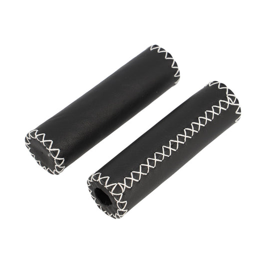 POIGNEE VELO MONTEGRAPPA 0011 120MMCUIR NOIR (PR)