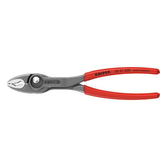 PINCE MULTIPRISE KNIPEX TWINGRIP FRONTALE 200MM ROUGE