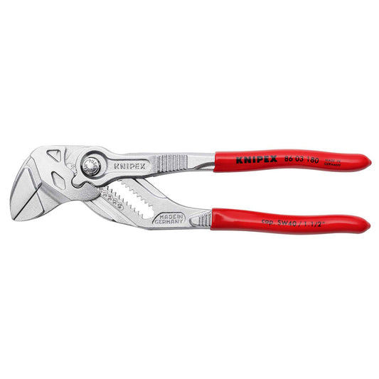 PINCE CLE KNIPEX 180MM ROUGE