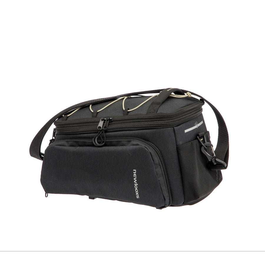 SACOCHE VELO PORTE BAGAGE NEWLOOXS SPORTS TRUNKBAG NOIR MIK - 31 LITRES - 345x200x240MM