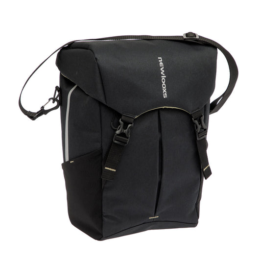 SACOCHE VELO PORTE BAGAGE NEWLOOXS SPORTS SINGLE NOIR - 20 LITRES - 320x400x180MM