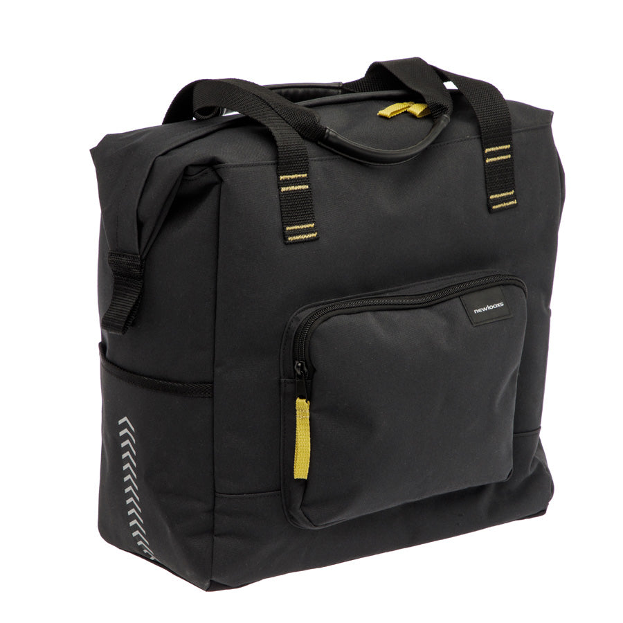 SACOCHE VELO PORTE BAGAGE NEWLOOXS TULUM CAMELLA SINGLE NOIR - 26 LITRES - 360x360x220MM