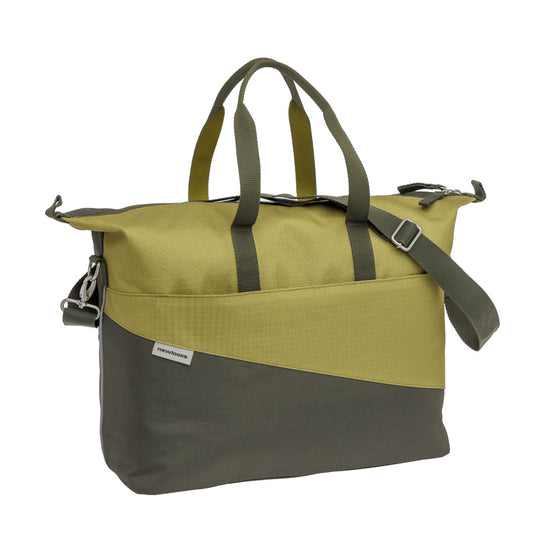 SACOCHE VELO PORTE BAGAGE NEWLOOXS OSLO TENDO SINGLE VERT OLIVE - 21 LITRES - 340x440x180M