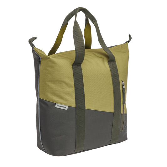 SACOCHE VELO PORTE BAGAGE NEWLOOXS OSLO SHOPPER KOTA VERT OLIVE - 24 LITRES - 450x360x180M