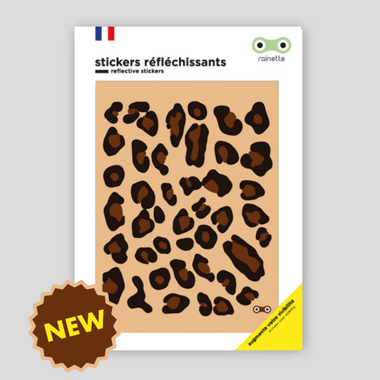 AUTOCOLLANT/STICKER REFLECHISSANT RAINETTE GRAOU (PLANCHE 137X172MM)