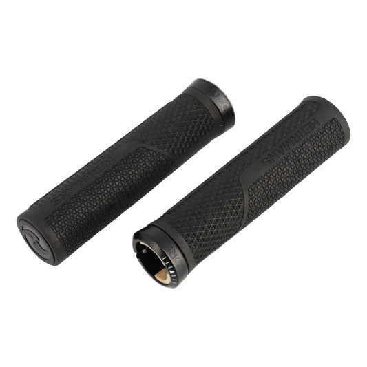 POIGNEE VELO HERRMANS NUCORE 130MM TRAIL PEAK LOCK ON NOIR (PR)