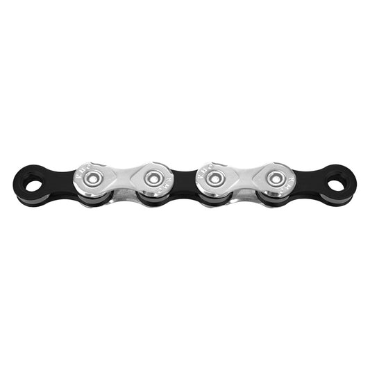 CHAINE VELO 10V. KMC X10 ARGENT/NOIR 114M ATTACHE RAPIDE