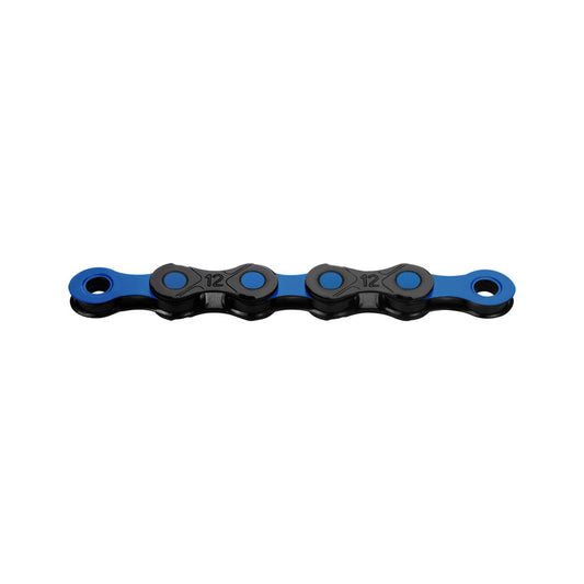 CHAINE VELO 12V. KMC DLC12 NOIR/BLEU 126M ATTACHE RAPIDE