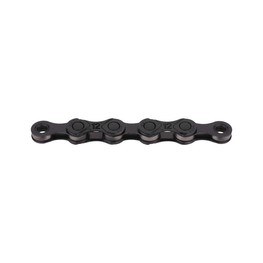 CHAINE VELO 12V. KMC E12 TECH NOIR 130M ATTACHE RAPIDE