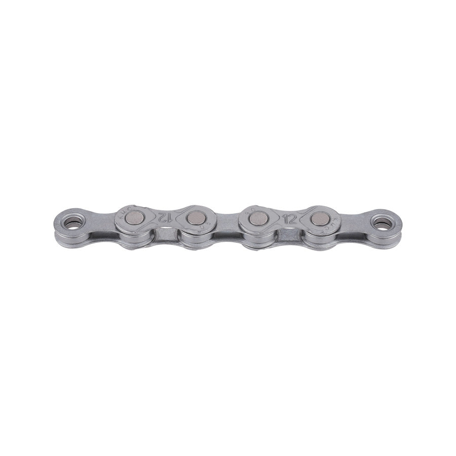 CHAINE VELO 12V. KMC E12 EPT ARGENT 130M ATTACHE RAPIDE ANTI ROUILLE
