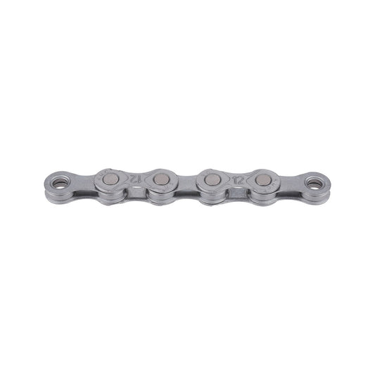 CHAINE VELO 12V. KMC E12 EPT ARGENT 130M ATTACHE RAPIDE ANTI ROUILLE