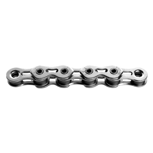 CHAINE VELO  1V. KMC K1 SL WIDE ARGENT 100M ATTACHE RAPIDE