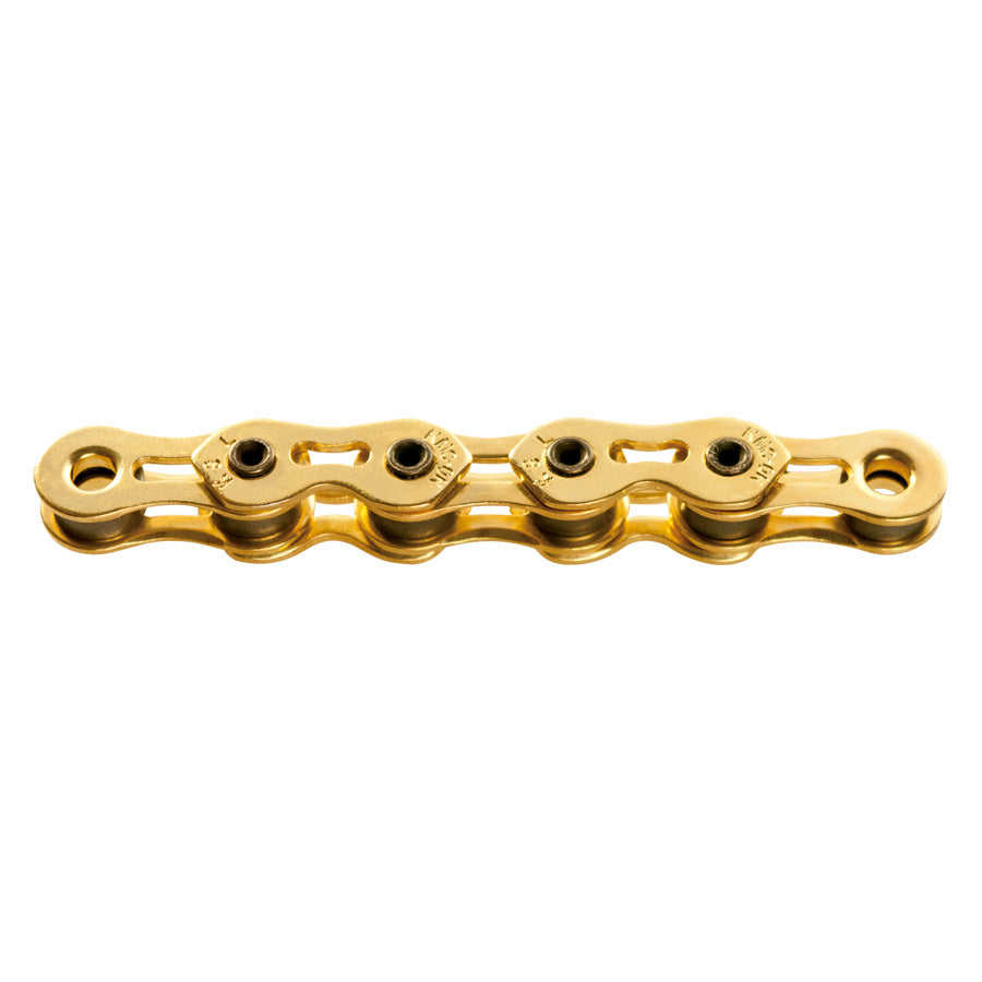 CHAINE VELO  1V. KMC K1 SL WIDE TI-N OR 100M ATTACHE RAPIDE