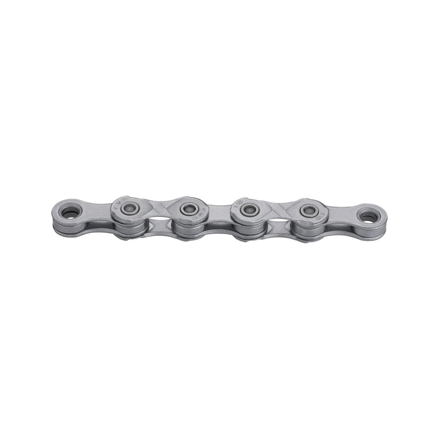 CHAINE VELO 10V. KMC X10 EPT ARGENT 114M ATTACHE RAPIDE ANTI ROUILLE