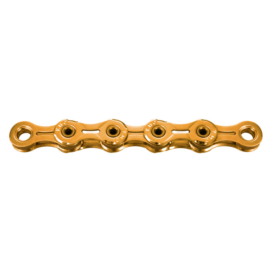 CHAINE VELO 10V. KMC X10SL TI-N OR 114M ATTACHE RAPIDE
