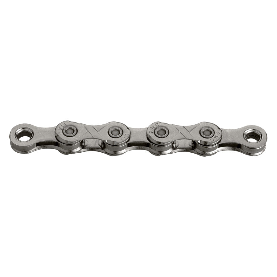 CHAINE VELO 11V. KMC X11 GRIS 118M ATTACHE RAPIDE