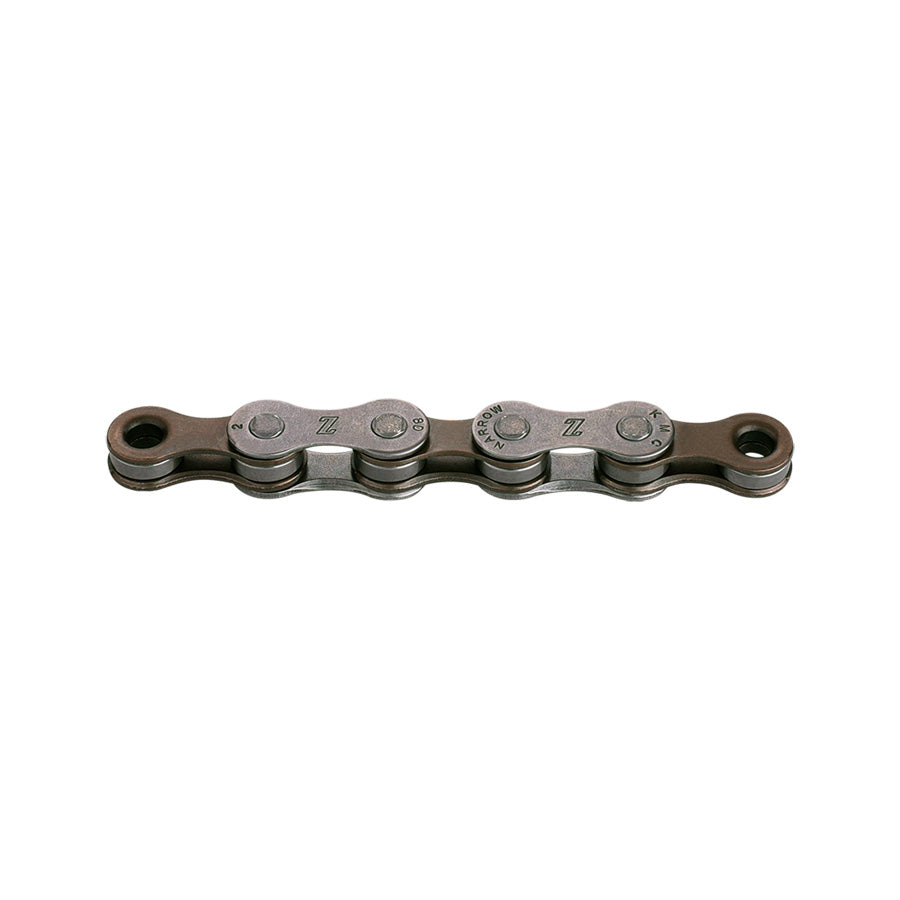 CHAINE VELO  6/7V. KMC Z7 GRIS/MARRON 114M ATTACHE RAPIDE