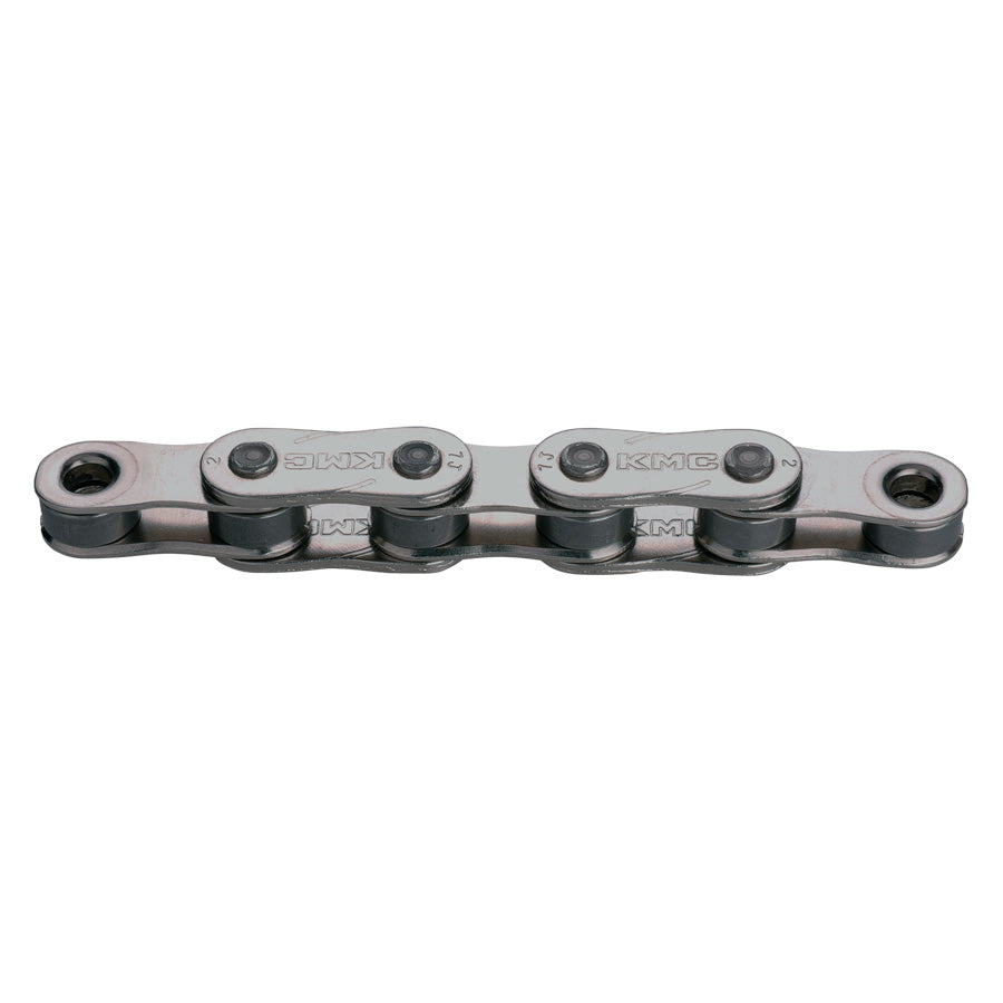CHAINE VELO  1V. KMC Z1 EHX WIDE EPT ARGENT 112M ATTACHE RAPIDE ANTI ROUILLE