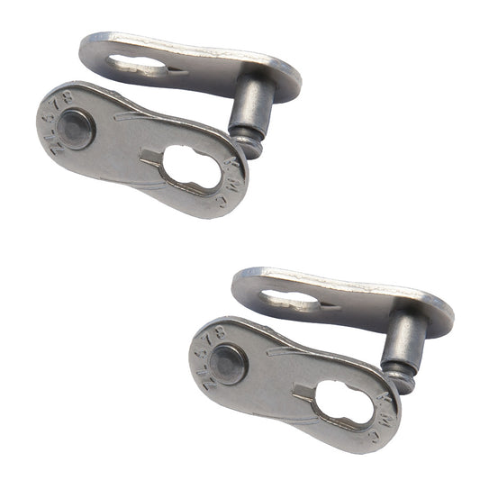 ATTACHE RAPIDE VELO  1V. KMC Z1 EHX WIDE NR EPT ARGENT (X2)