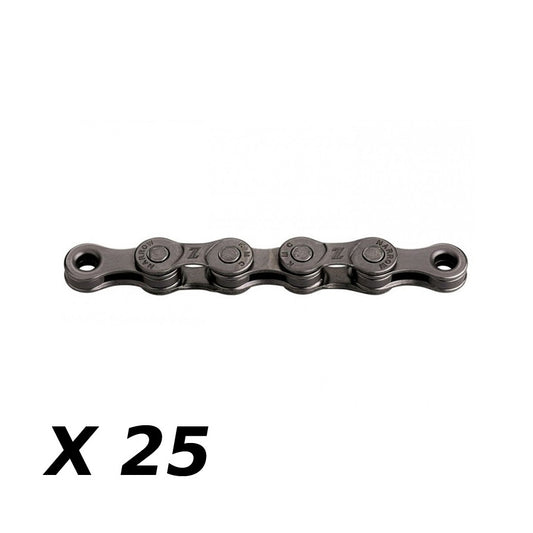 CHAINE VELO  8V. KMC Z8.3 GRIS 116M ATTACHE RAPIDE (X25)