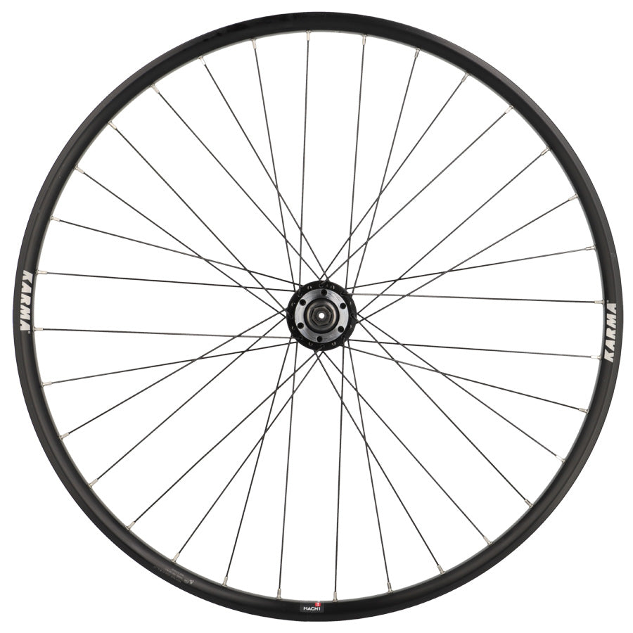 ROUE VTT 27.5" AR BLOCAGE JANTE NOIR MACH1 KARMA MOY. VELOX DISQUE A VISSER 5/6/7V