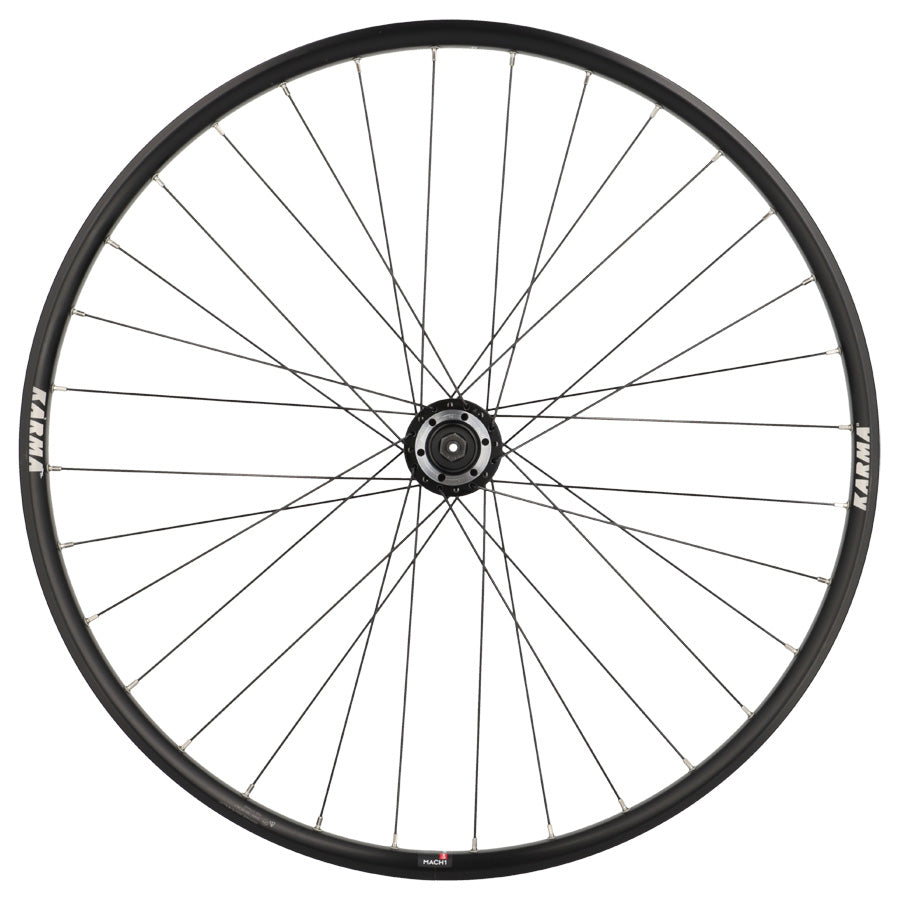 ROUE VTT 27.5" AV BLOCAGE JANTE NOIR MACH1 KARMA MOY. VELOX DISQUE 6T.