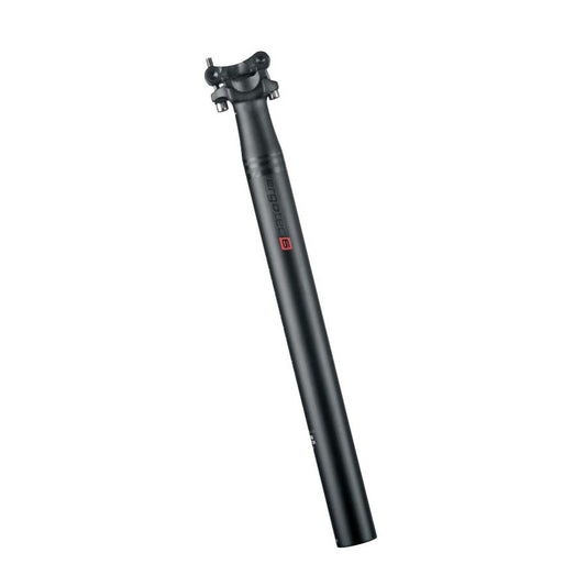 TIGE DE SELLE D34.9 ALU L400 ROUTE/VTT ERGOTEC SKALAR NOIR DEPORT 0 MM (LEVEL 6)