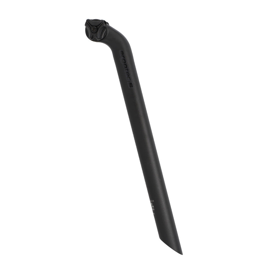 TIGE DE SELLE D30.9 ALU L400 ROUTE/VTT ERGOTEC VIPER NOIR DEPORT 30 MM (LEVEL 5)