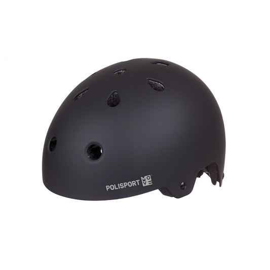 CASQUE URBAIN POLISPORT URBAN PRO NOIR MAT REGLAGE OCCIPITAL T.M (55/58)