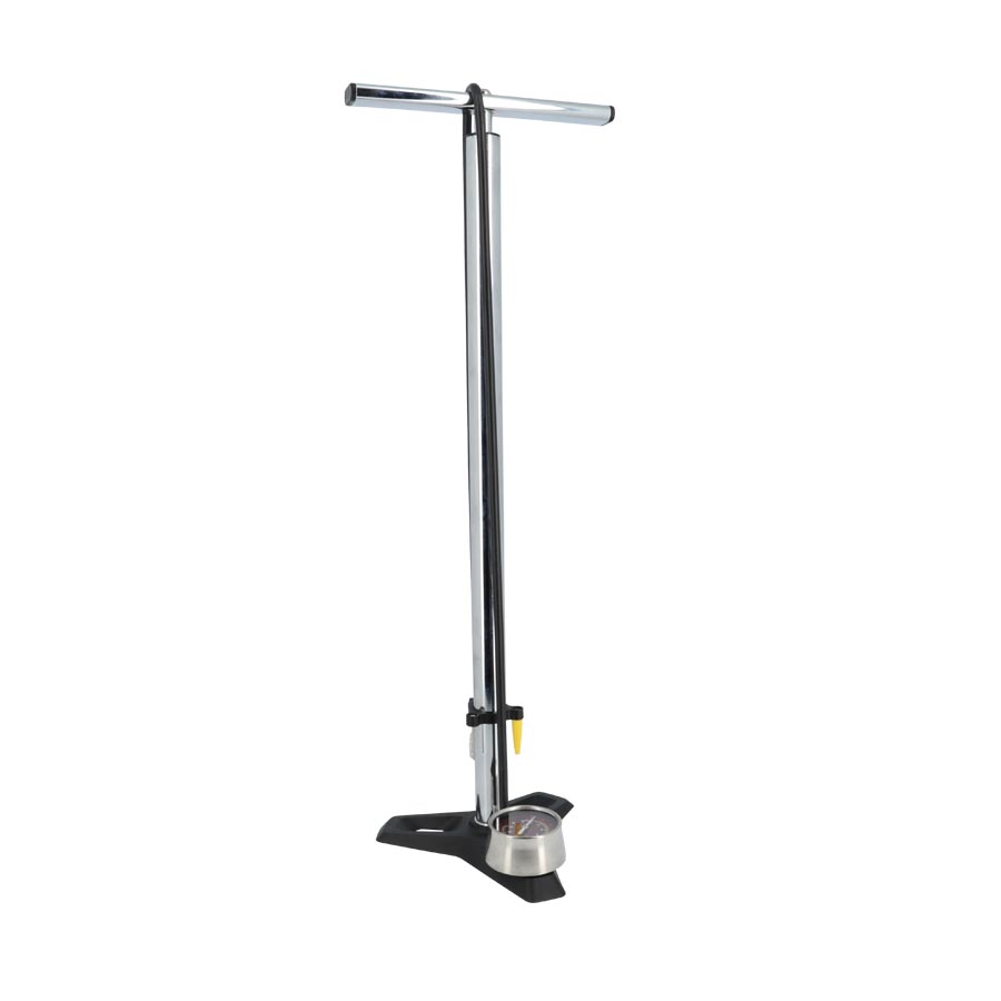 POMPE A PIED NO CONTEST INOX ARGENT 14BAR / 200 PSI VS/VP (PIED ABS / CORPS INOX)