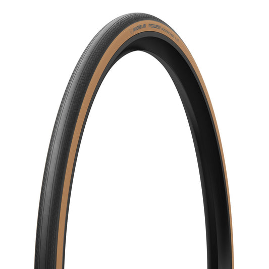 PNEU ROUTE 700X30C TS MICHELIN POWER PROTECTION CLASSIC TLR NOIR/BEIGE (30-622)