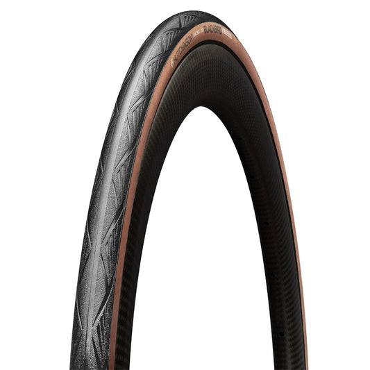 PNEU ROUTE 700X28C TS HUTCHINSON BLACKBIRD ALL SEASON TLR NOIR/MARRON (28-622)
