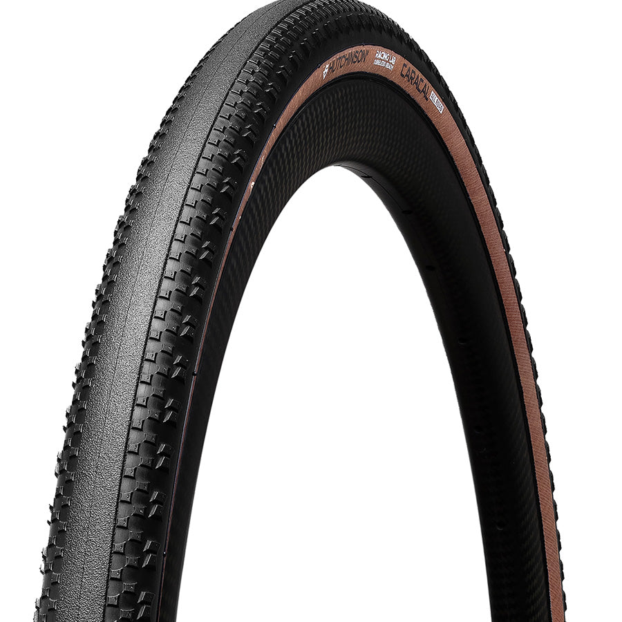 PNEU GRAVEL 700X35C TS HUTCHINSON CARACAL ALLROAD TLR NOIR/MARRON TAN (35-622)