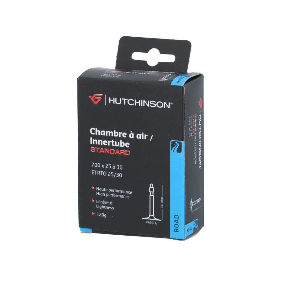 CHAMBRE A AIR VELO 700C (25/30-622) VP 80 MM HUTCHINSON STANDARD