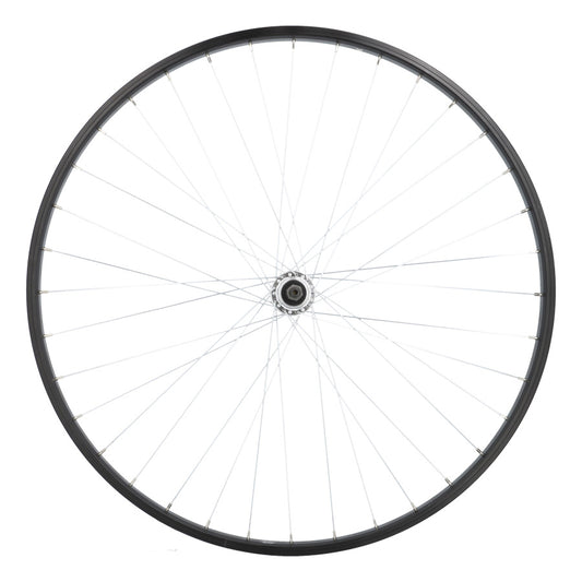 ROUE VTC 28" AR BLOCAGE JANTE NOIR MACH1 M110 MOY.VELOX URBAN A VISSER 5/6/7V V-BRAKE 36T
