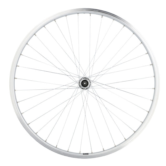 ROUE VTC 28" AR BLOCAGE JANTE ARGENT MACH1 M260 MOY.VELOX URBAN A VISSER 5/6/7V V-BRAKE 36