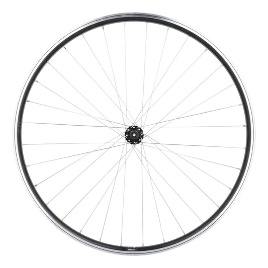 ROUE VTC 28" AV BLOCAGE JANTE NOIR MACH1 M840 MOYEU SHIMANO M610 V BRAKE 32T