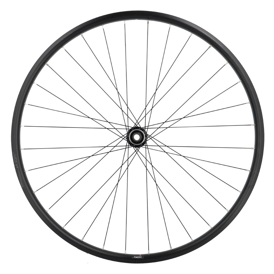 ROUE VTC 28" AV JANTE NOIR MACH1 M910 TUB.READY MOY SHIM TC500 DISQUE CL A. TRAVER. 15X100