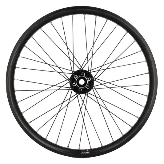 ROUE VELO E BIKE/VAE/CARGO 20" AV JANTE NOIR MACH1 KARGO L MOY. VELOX D041 DISQUE A. TRAV.