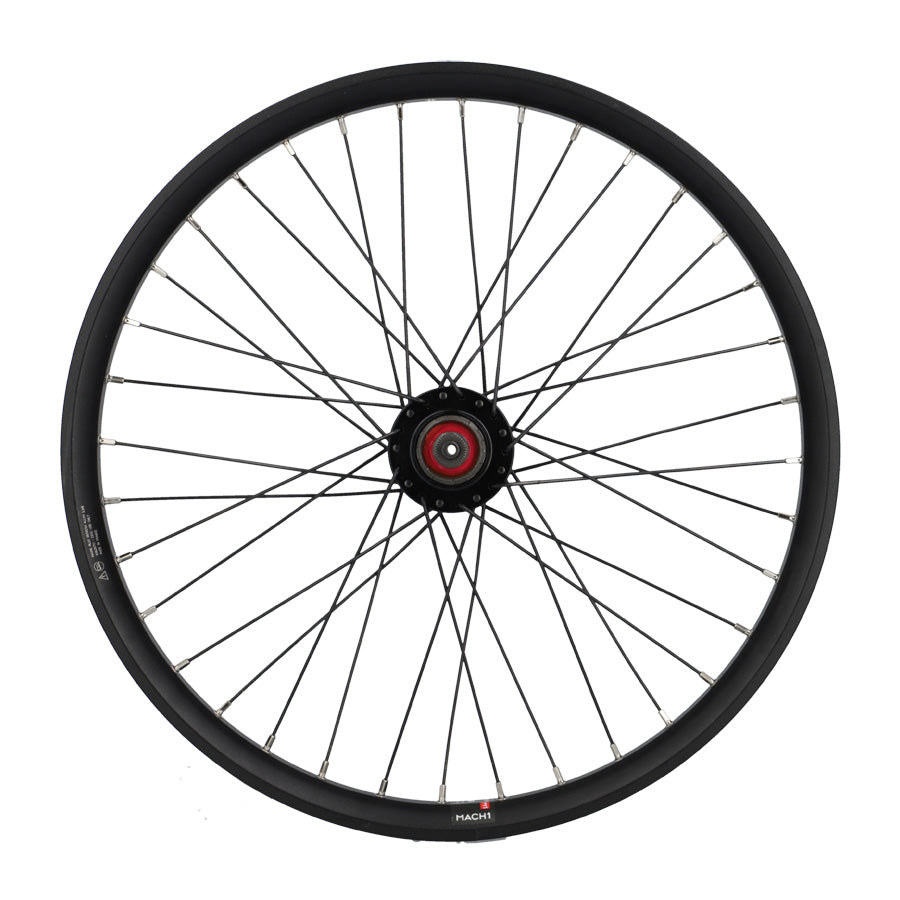 ROUE VELO E BIKE/VAE/CARGO 20" AR BLOCAGE K7 JANTE NOIR MACH1 TRUCKY 30 MOY. VELOX DISQUE