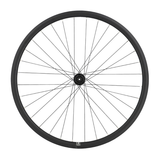 ROUE GRAVEL 700 AR BLOCAGE K7 JANTE NOIR MACH1 PULSE 19 TUB. READY MOY. SHIM. QC400 DISQUE