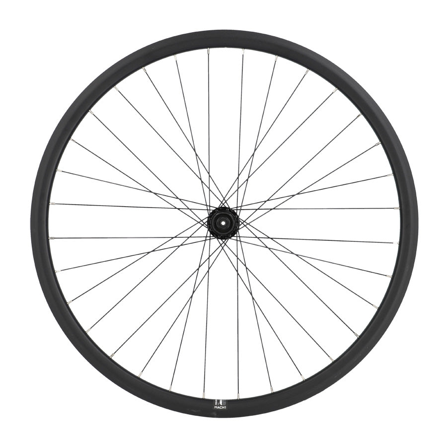 ROUE GRAVEL 700 AR BLOCAGE K7 JANTE NOIR MACH1 PULSE 19 TUB. READY MOY. SHIM. QC400 DISQUE