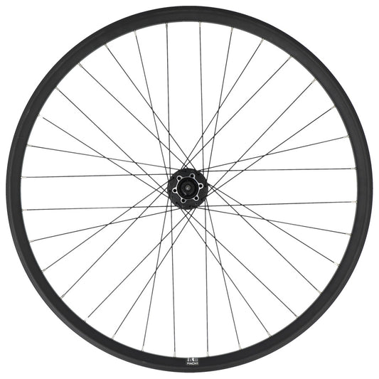 ROUE GRAVEL 700 AV BLOCAGE JANTE NOIR MACH1 PULSE 23 TUB. READY MOY. SHIM.M475 DISQUE 6T