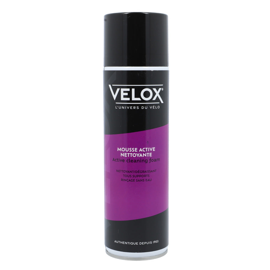 NETTOYANT/DEGRAISSANT VELO VELOX MOUSSE ACTIVE NETTOYANTE (AEROSOL 500ML)