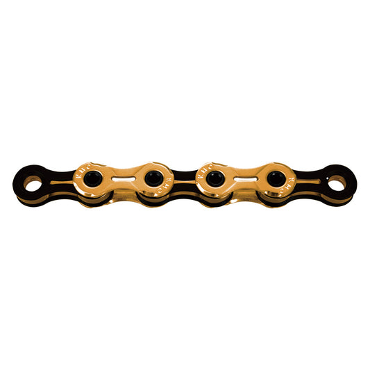 CHAINE VELO 11V. KMC X11SL TI-N OR 118M WAXED ATTACHE RAPIDE