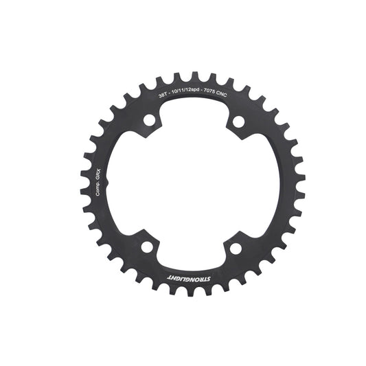 PLATEAU GRAVEL MONO DIAM 110 38DTS NOIR STRONG COMP. SHIMANO GRX FC-RX600/RX810 10/11/12V
