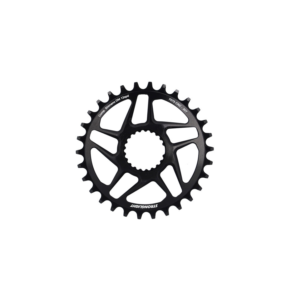 PLATEAU VTT MONO DIRECT MOUNT 3MM 30DTS NOIR STRONG COMP. SHIM FC-M6100/7100/8100